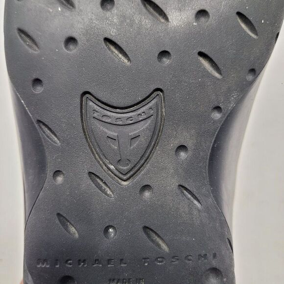 Michael Toschi Mens Mach 8284 Leather Driving Loafers Brown Sz 9 CarbonLite - Picture 12 of 14